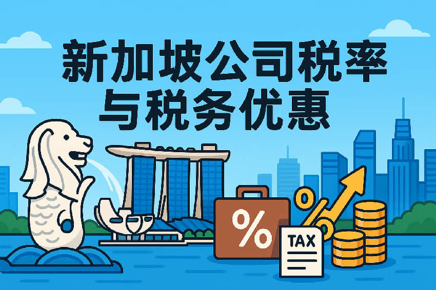 新加坡公司税率与税务优惠深度解析