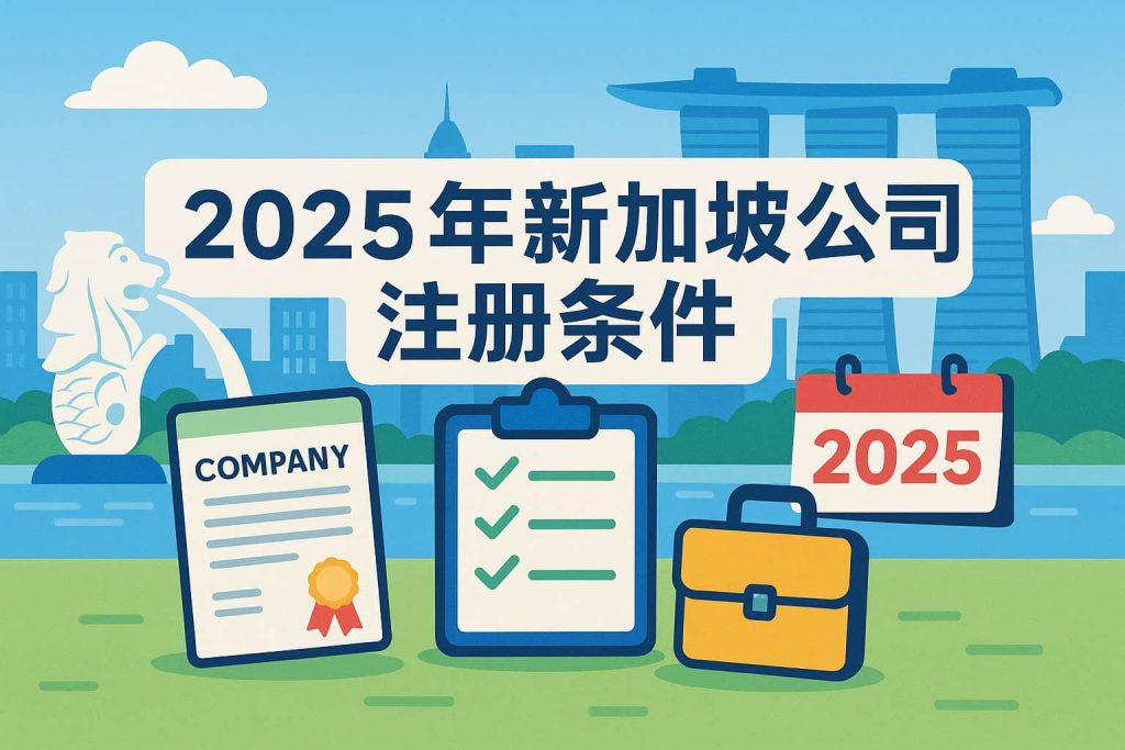 2025年新加坡公司注册条件一览