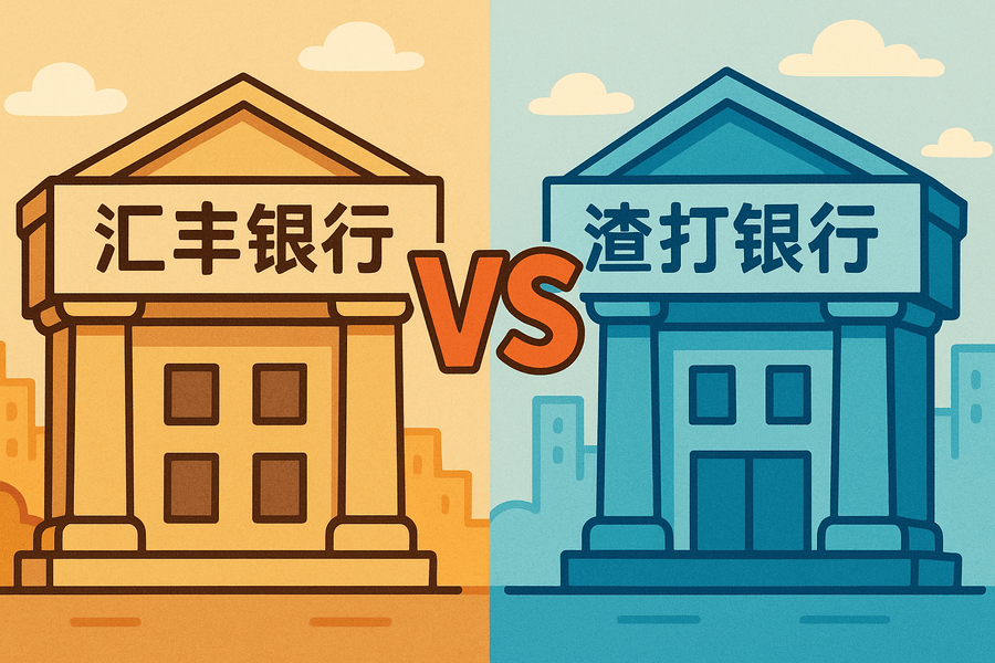 香港汇丰银行开户和渣打银行开户怎么选?条件与流程对比