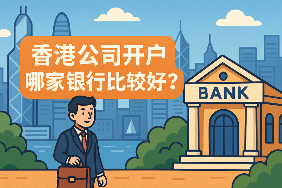 香港公司开户哪家银行比较好？2025年最新银行开户攻略及费用对比