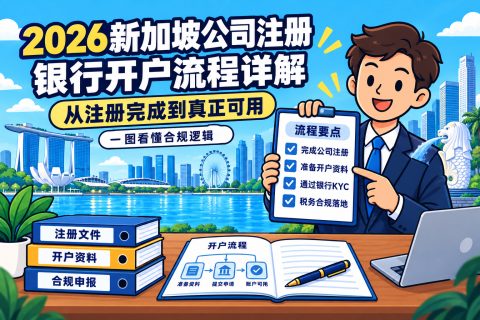 2026年新加坡公司注册与银行开户流程详解：从“注册完成”到“真正可用”的合规逻辑